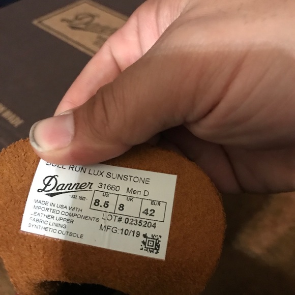 Danner bull run Lux sz. 8.5 - Picture 4 of 5